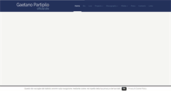 Desktop Screenshot of gaetanopartipilo.com